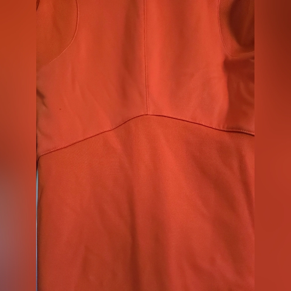 Bright orange Nike Golf pullover - Picture 6 of 8
